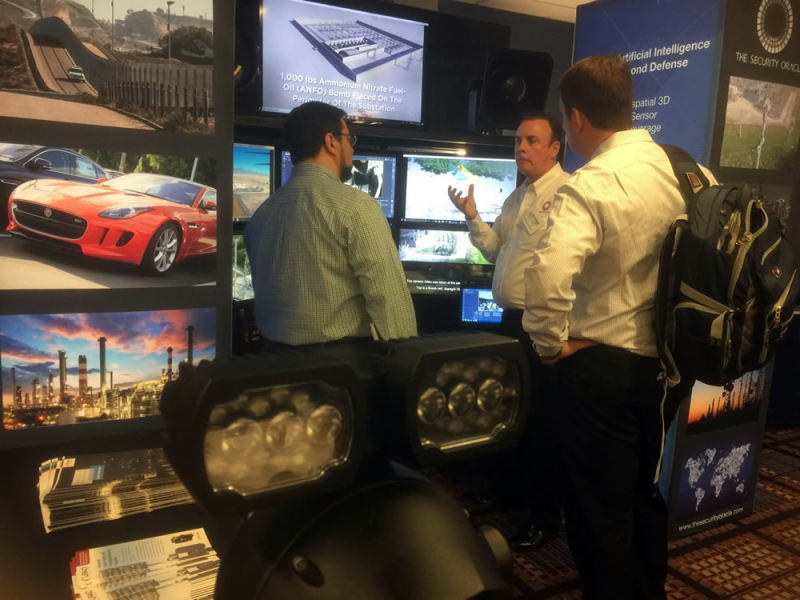 Charles Butler demonstrates the Control Center and RCADS system