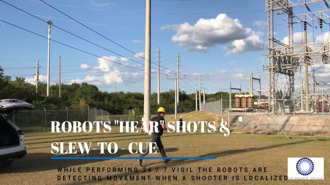 Robot Localizes Shooter